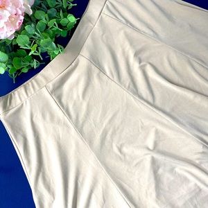 Khaki high waisted skort